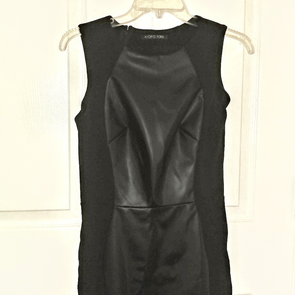Kora Rae pleather dominatrix dress - Picture 2 of 4